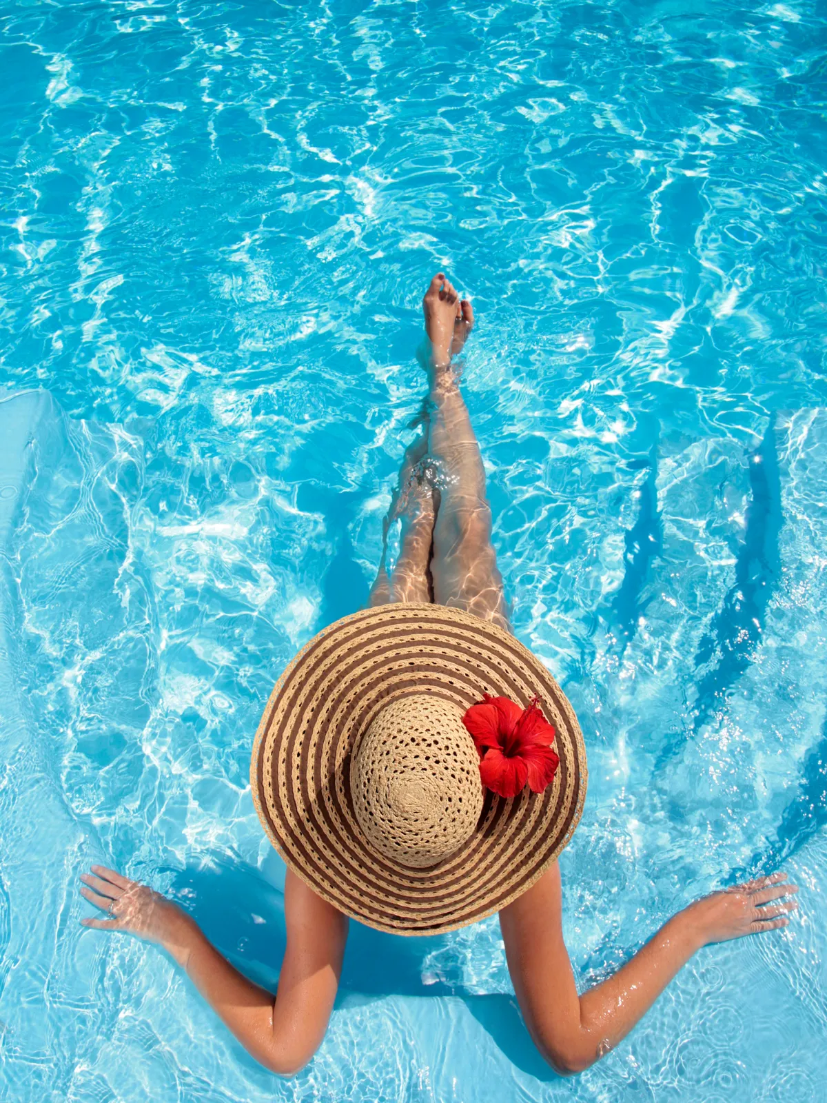 A fibreglass pool ready for year-round use in a Karalee, QLD backyard