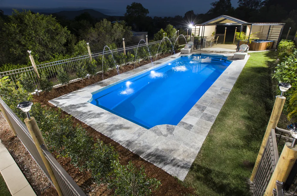 Fibreglass pool in Thornlands, QLD