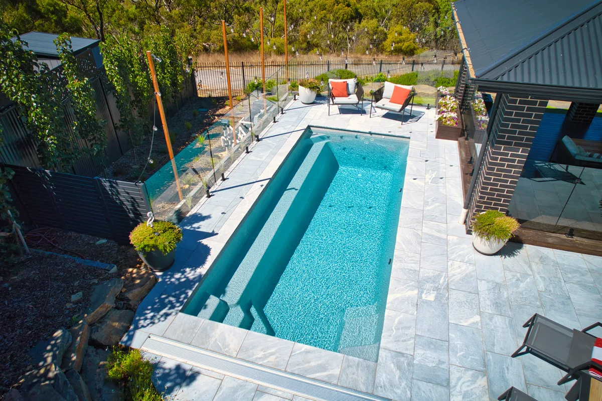 Fibreglass pool in Park Ridge, QLD