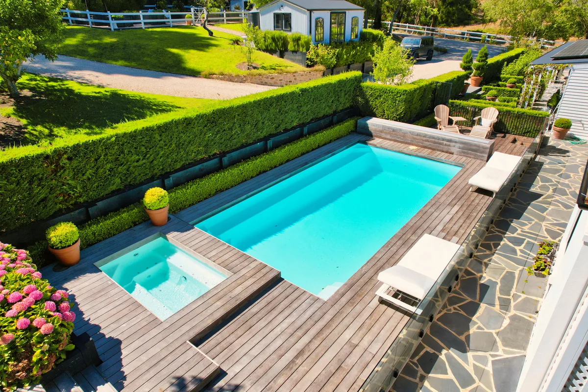 Fibreglass pool in Karalee, QLD