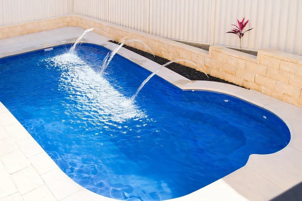 A fibreglass pool suited to New Beith, QLD blocks — installed by FGP Fibreglass Pools