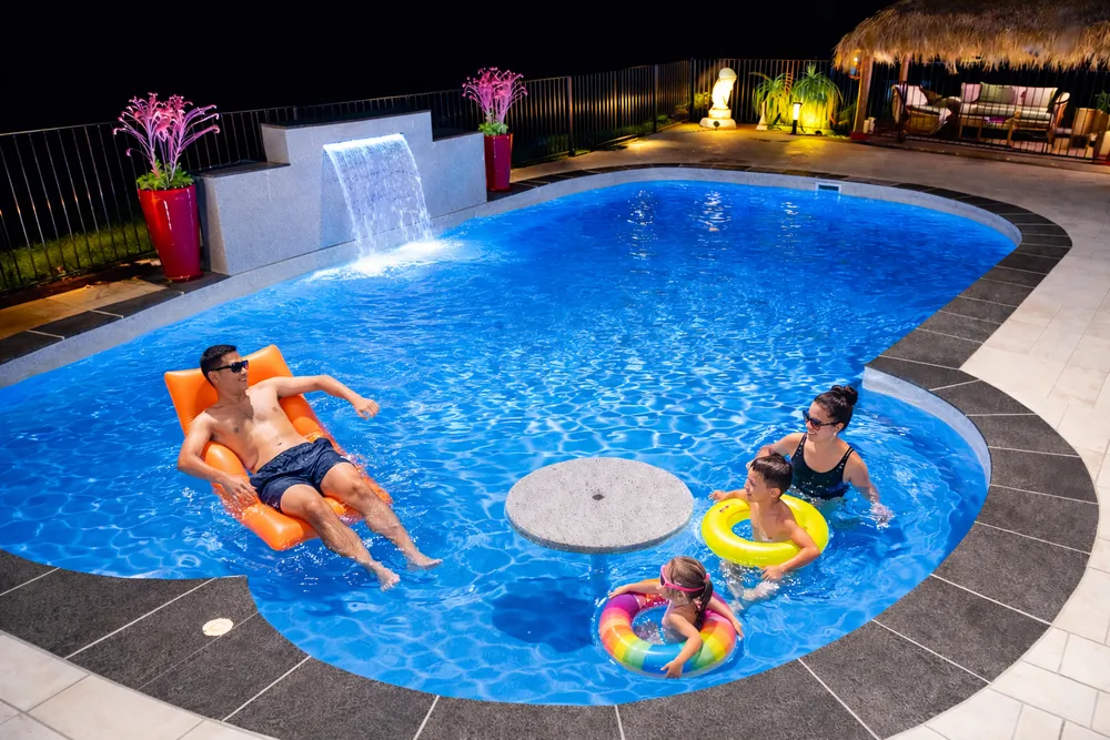 A fibreglass pool suited to East Brisbane, QLD blocks — installed by FGP Fibreglass Pools